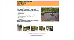 Desktop Screenshot of hemmerconcrete.com